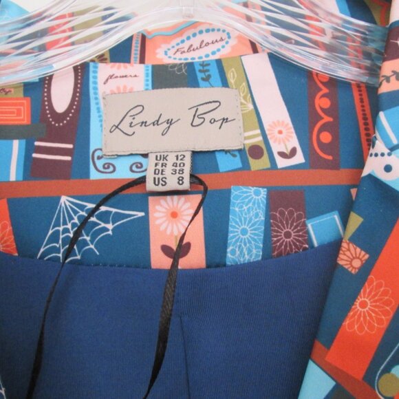 halloween lindy bop books dress size medium 12 goth whimsygoth - Picture 5 of 7